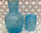 Glass Tumble Up vintage opalescent glass