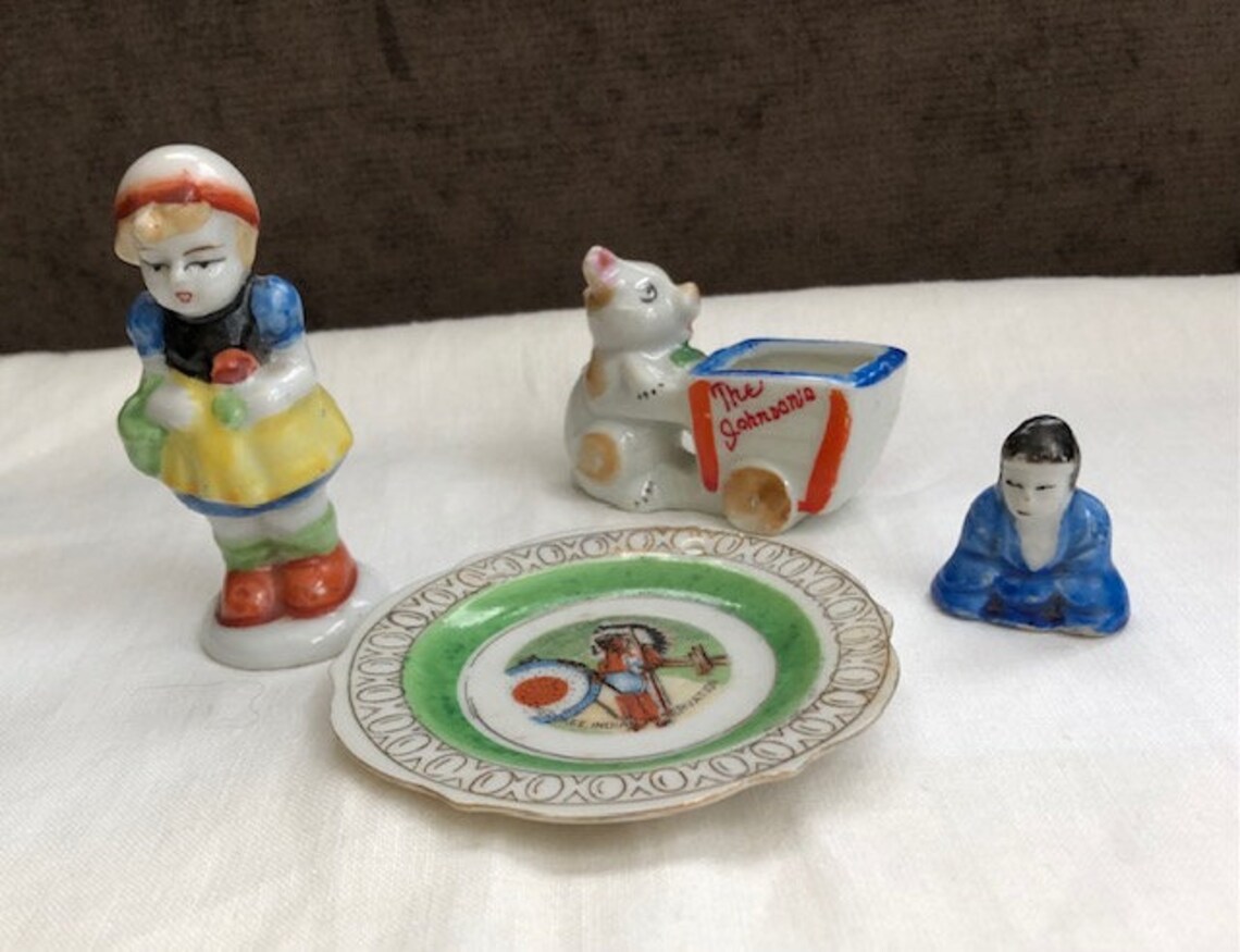Lot of Occupied Japan and Japan Knick Knacks Small Pieces Etsy