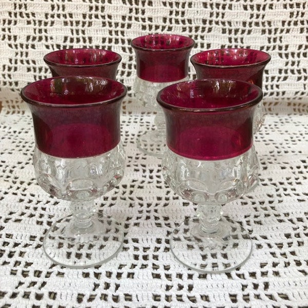 Kings Crown Glass Etsy