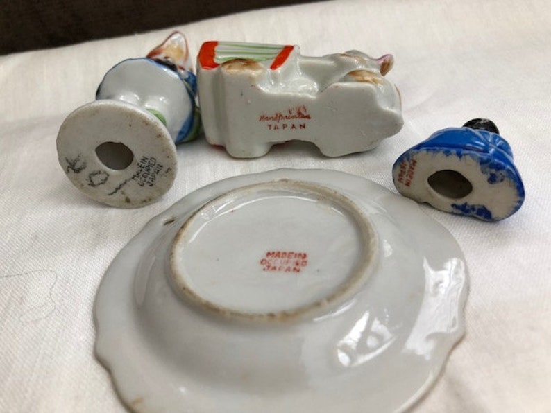 Lot of Occupied Japan and Japan Knick Knacks Small Pieces Etsy