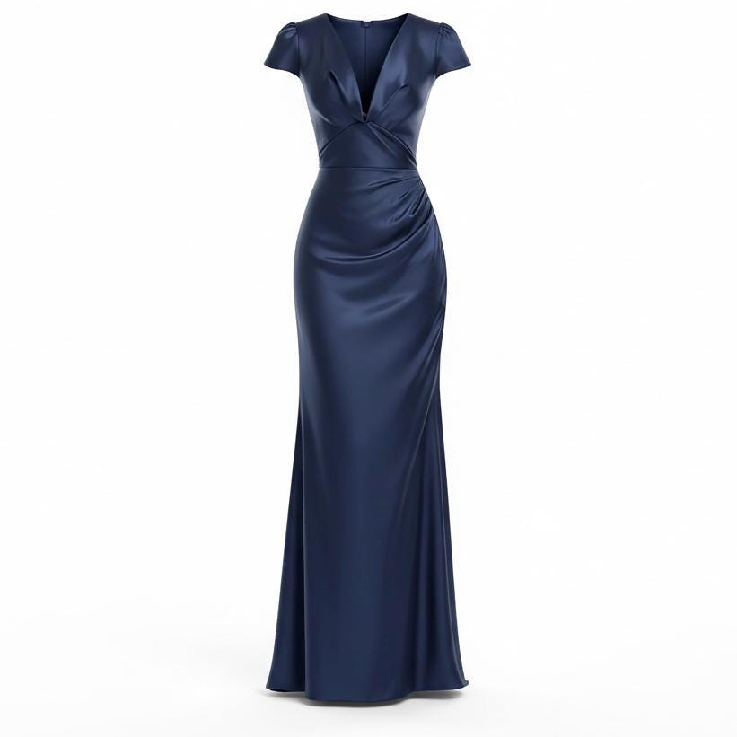 navy blue fishtail prom dress Buy Lipsy Navy Petite Premium Mesh Fishtail Bandeau Maxi Prom Dress from Next USA