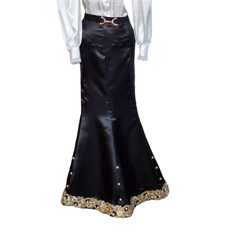 embellished skirt long