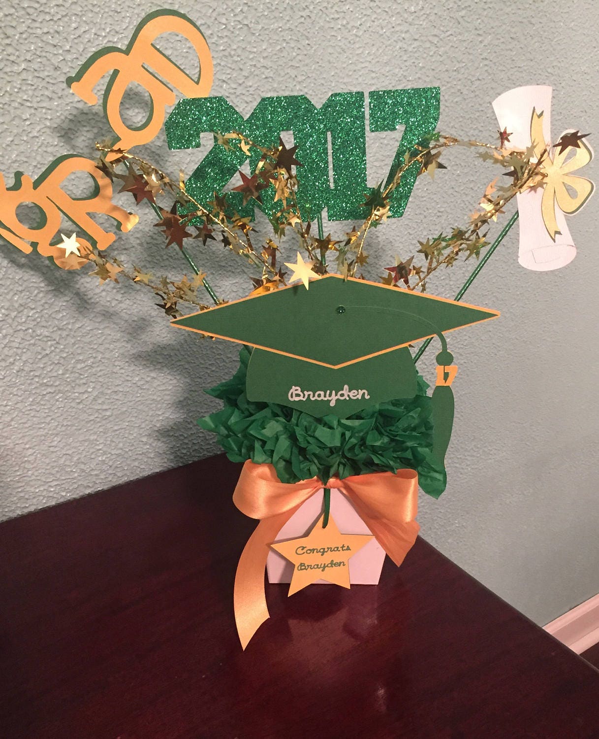 Graduation Centerpiece Etsy