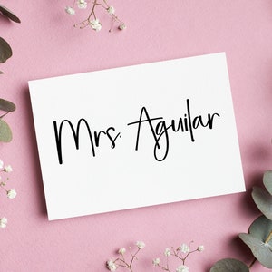Custom Name Decal | Wedding Name Decals | Personalized Name Decal | Handwritten Custom Name Decal | Cursive Wedding Decal | Wedding