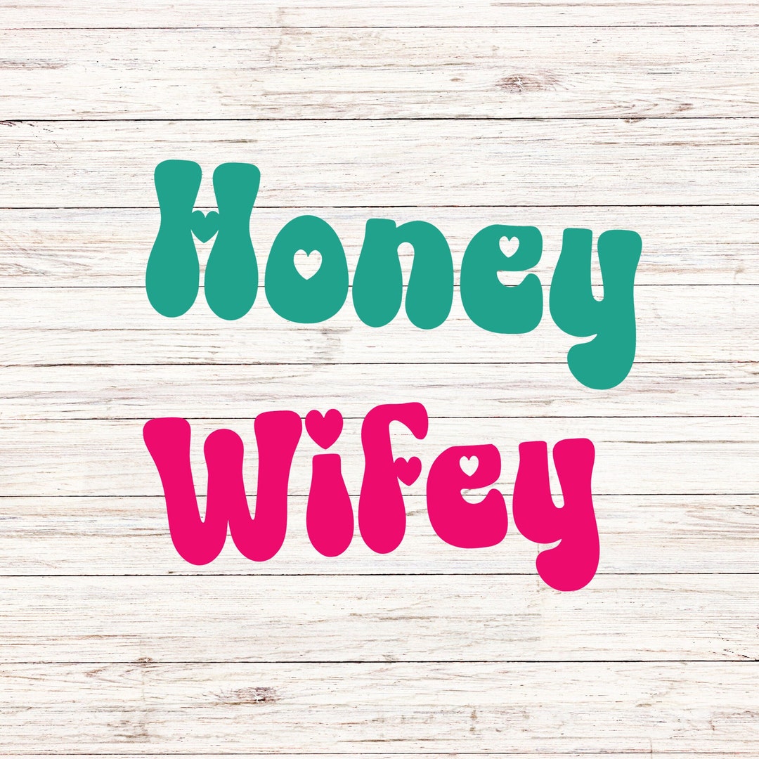 Valentines Day Decal | Heart Font Retro Sticker | Personalized Heart ...