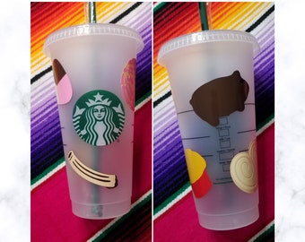 Custom Starbucks Cup | Pan Dulce Cup | Latina Gifts | Sweet Bread Cup