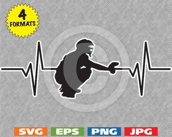 Free Free Baseball Heartbeat Svg 899 SVG PNG EPS DXF File