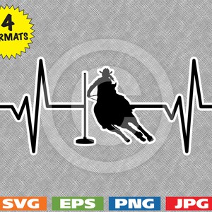 Heartbeat - Female Pole Bending Image - svg die cut cutting file PLUS eps/vector, jpg, png - 300dpi