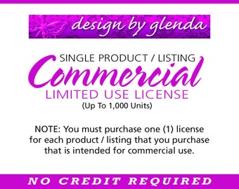 Single Product/Listing Commercial Limited Use License