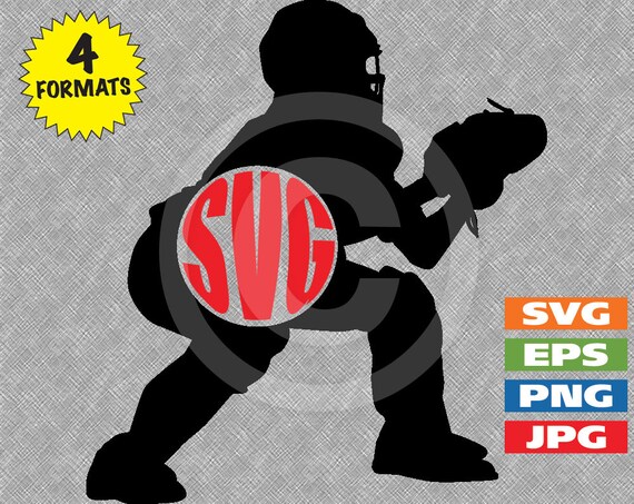 Free Free Baseball Catcher Svg Free 14 SVG PNG EPS DXF File