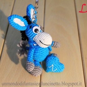 Mascotte Napoli Calcio Mule crochet