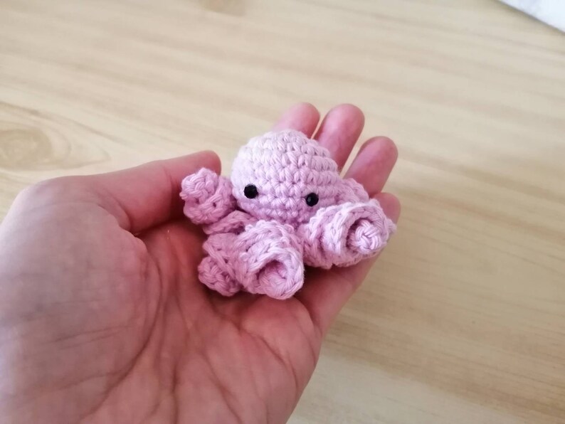 Cute octopus crocheted amigurumi image 9