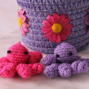 Cute octopus crocheted amigurumi image 3