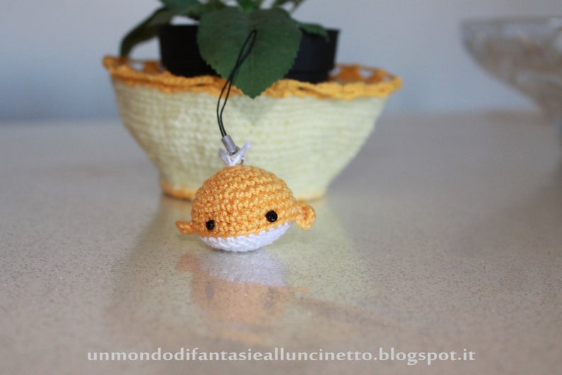 Whale sea creochet amigurumi whale wedding favor toy peluche baby shower image 4