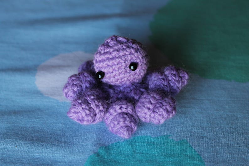 Cute octopus crocheted amigurumi image 6