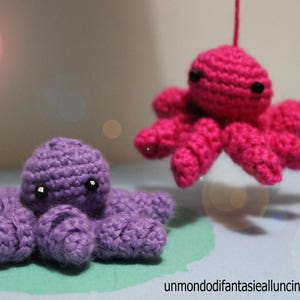 Cute octopus crocheted amigurumi image 2