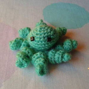 Cute octopus crocheted amigurumi image 4