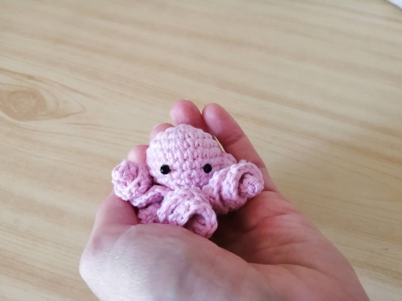 Cute octopus crocheted amigurumi image 8