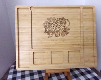 Grape Serving Tray w/ Tools