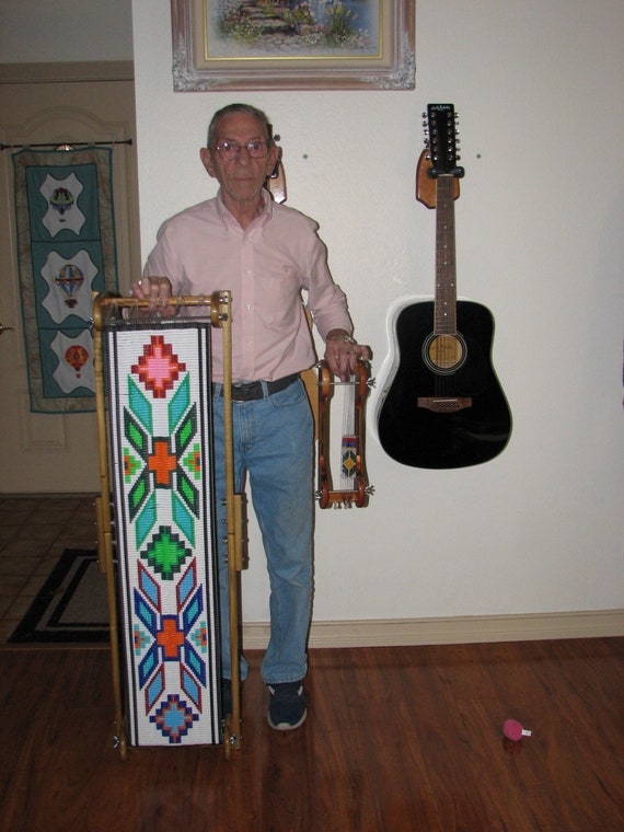 拡張可能な木製ビーズ織機 # 879 - Etsy 日本