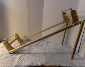 Gerdan style Expandable Wood Bead loom with stand # 76