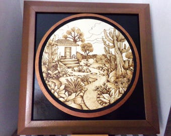 Cactus Garden - Framed