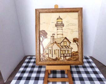 Lighthouse- Framed