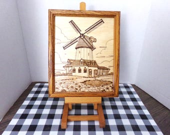 Windmill- Framed
