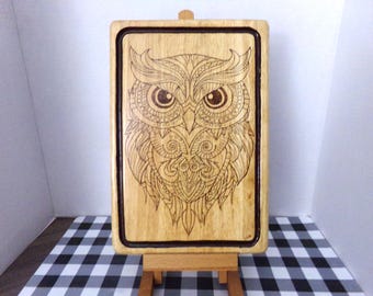 Cute Owl on Board