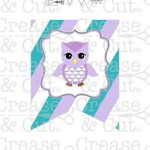 DIY Girl Owl Baby Shower Banner Printable PDF Instant Download in ...