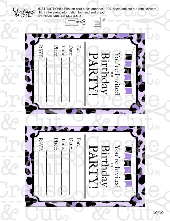 Purple Party Decorations with Happy Birthday Banner, Purple White