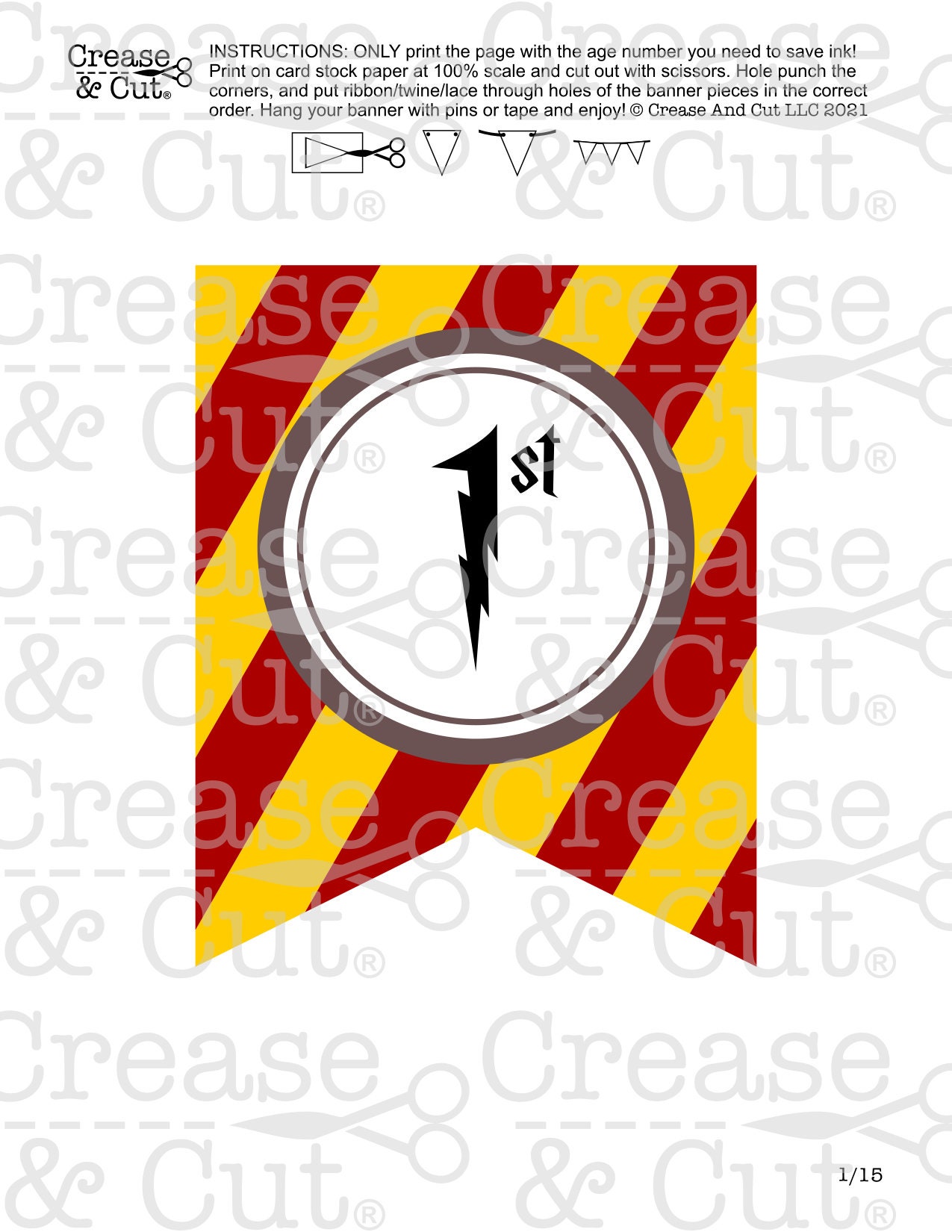 Printable Wizard Birthday Party Decorations Wizard Happy | Etsy