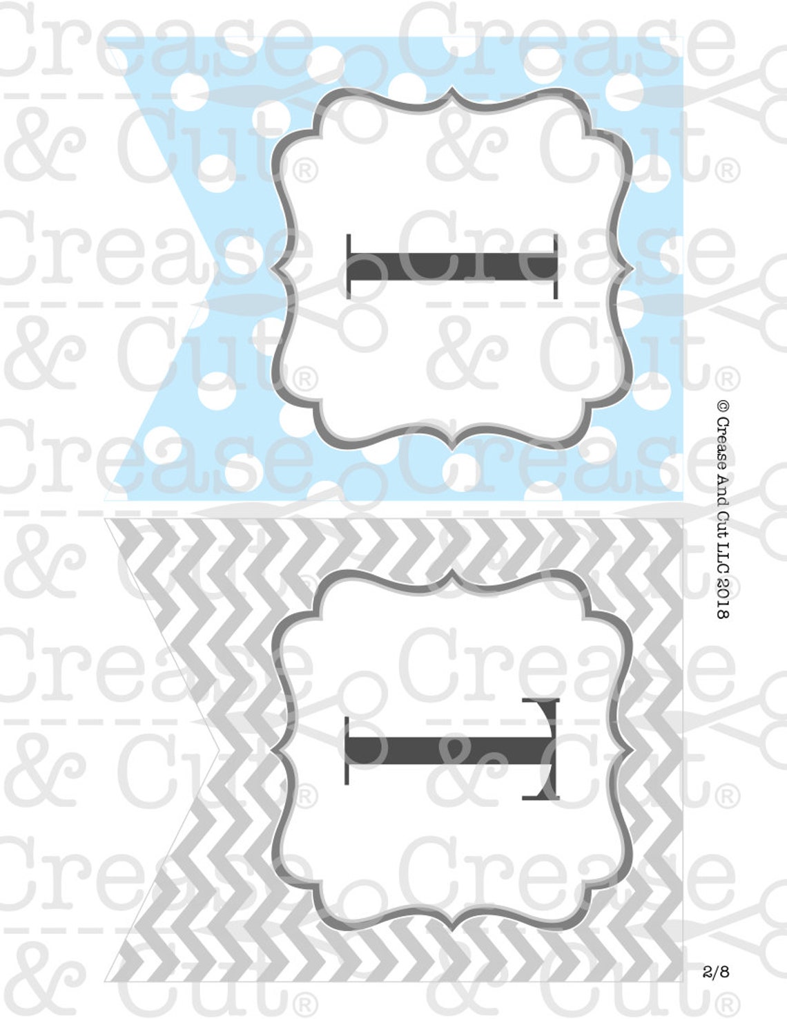 It's A Boy Banner Printable Baby Blue Gray Elephant Baby | Etsy