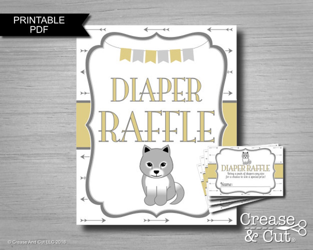 Diaper raffle prizes best sale 2018