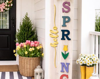 Reversible Spring/Summer Porch Leaner (LOCAL Pick-up ONLY)
