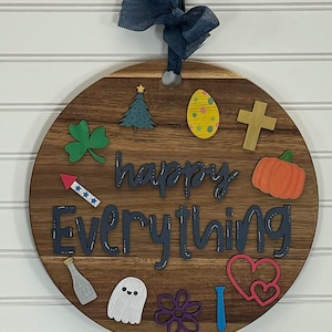 Happy Everything Door/Wall Sign