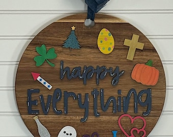 Happy Everything Door/Wall Sign