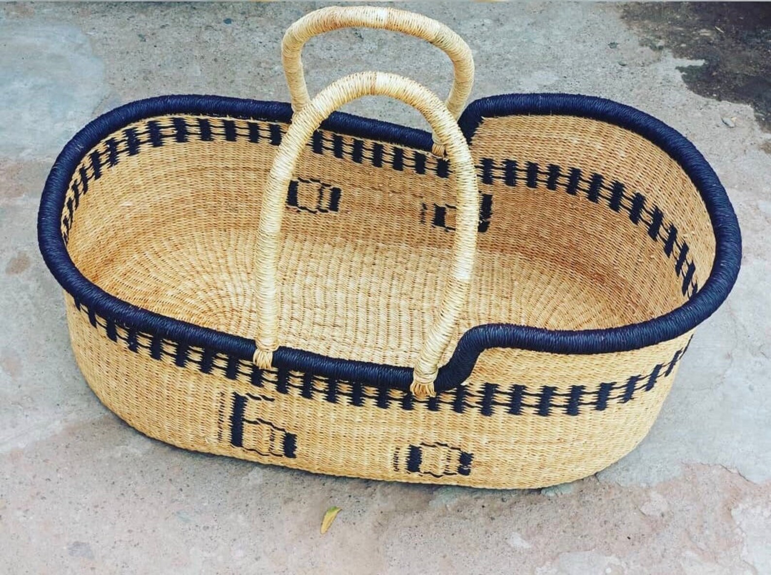 African Moses BasketBaby shower gift Etsy