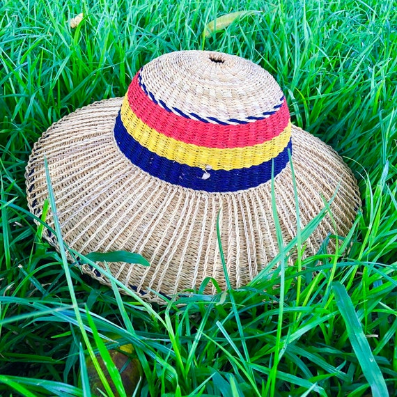 Beach Hat straw Hat for Women-bolga Basket farmers Hat vintage Hat women  Hat dad Hat summer Hat-african Hat -  Canada