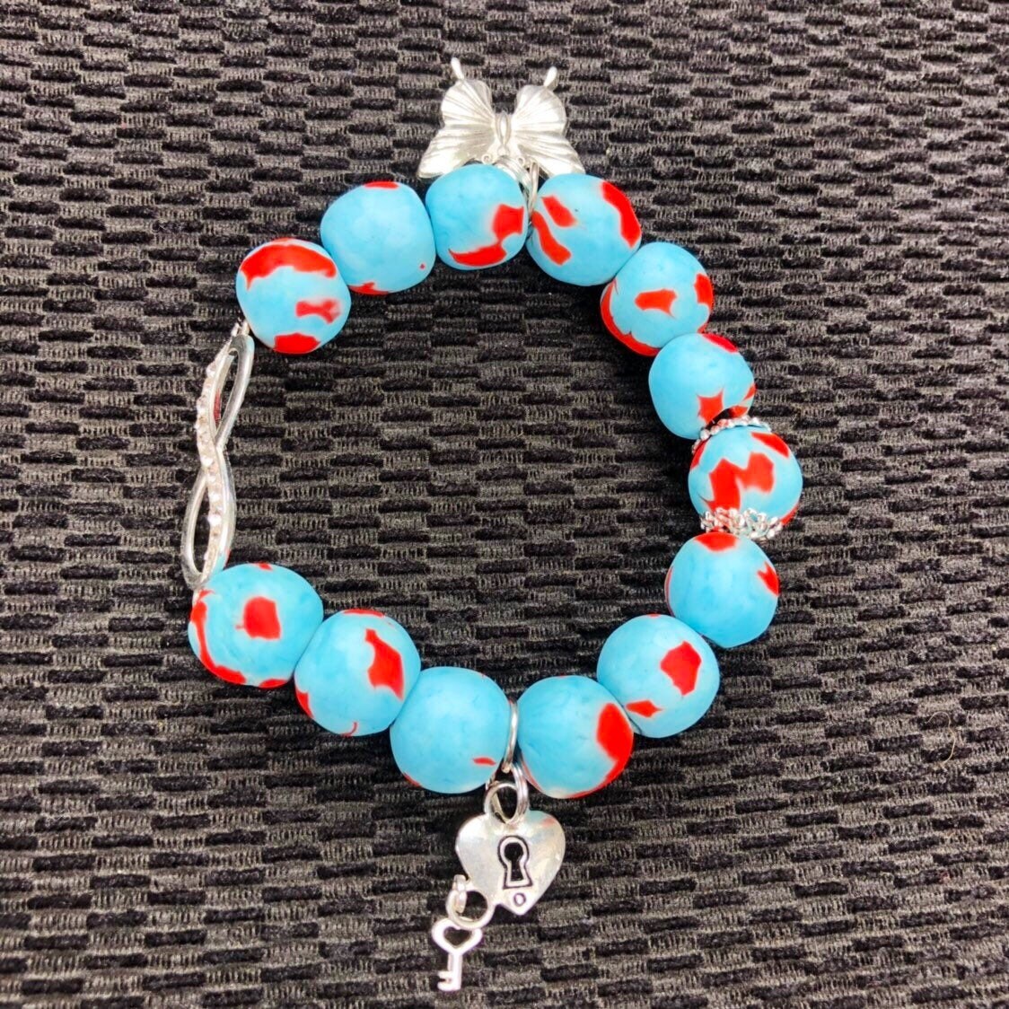 African wrist beadsWrist beads Ghana Krobo beadsGlass Etsy