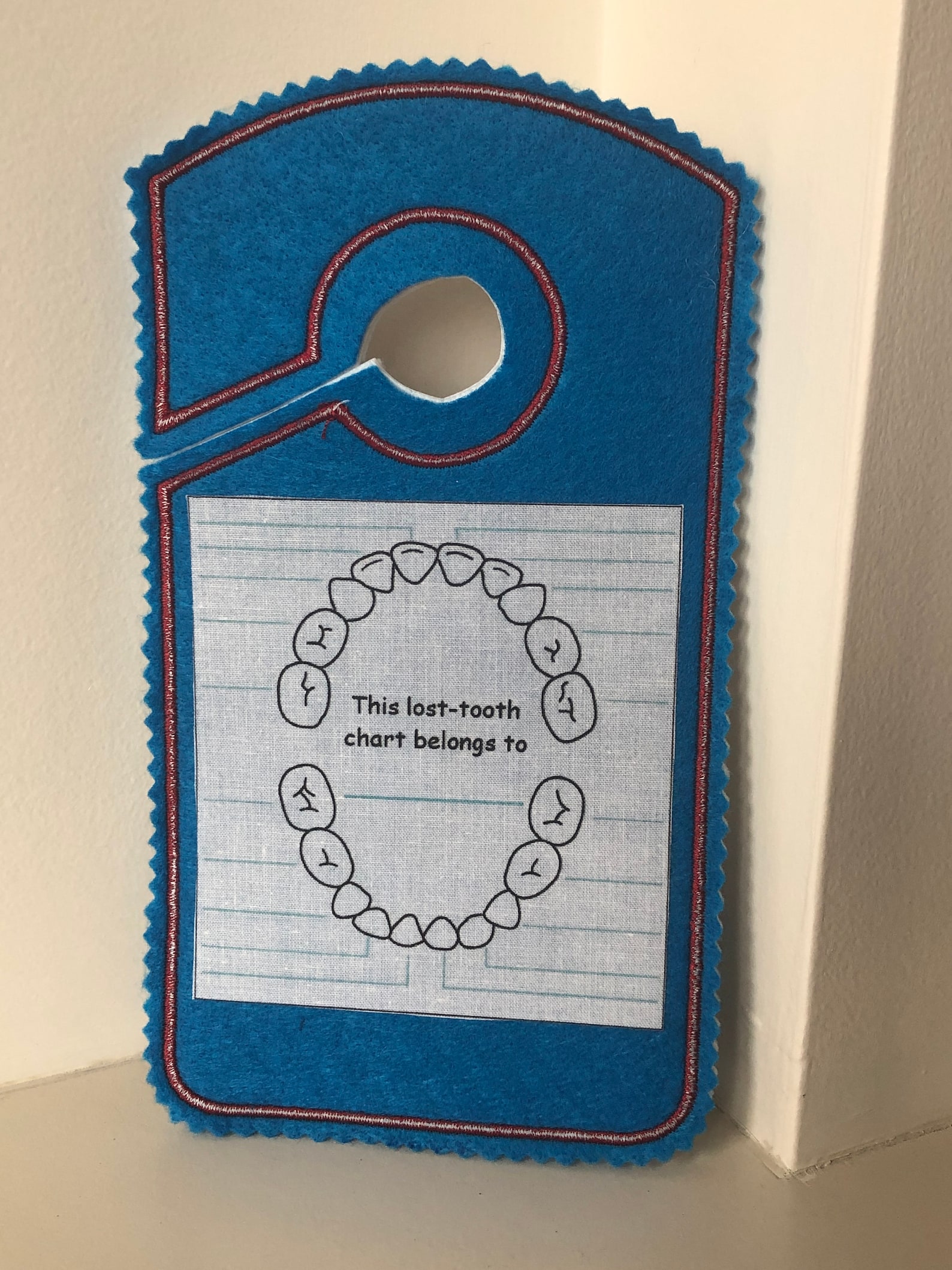 Tooth Fairy Stop Hier Deurhanger Tandkaart Zak Tand Fairy Etsy