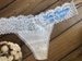 Mrs underwear in White Lace Personalized for Brides, sizes S M L, Bridal Lingerie MRS Thong Panties, Embroidered Knickers 