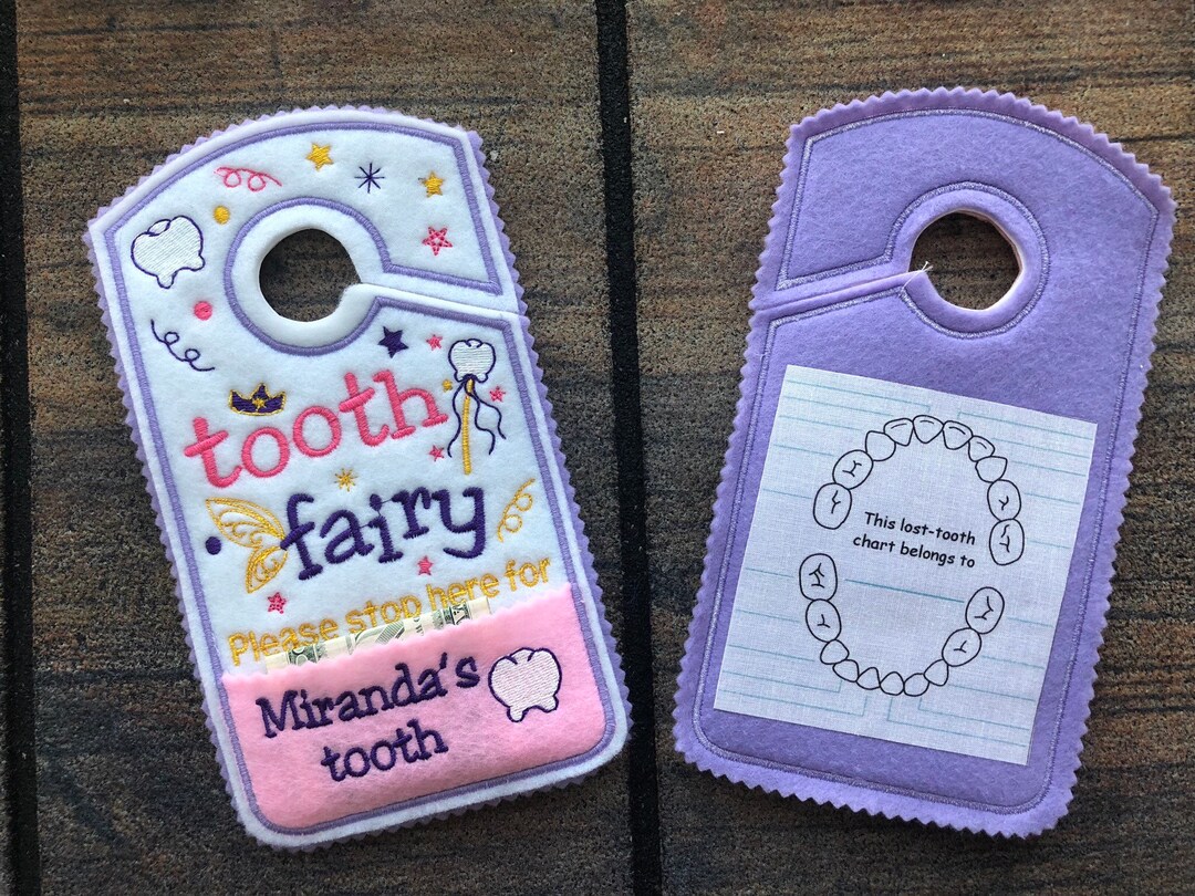 Custom Tooth Fairy Door Hanger Personalized, Birthday Gift for Kids - Etsy