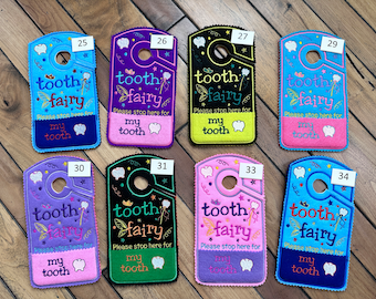 Tooth Fairy Door Hangers for boys and girls makes great birthday gift for kids