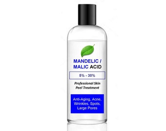 100ml Mandelic Malic Acid AHA Skin Peel - your choice of strength% – 100ml
