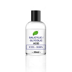 25ml Salicylic Acid/Glycolic Acid Combination Skin Peel - your choice of strength% – 25ml pack