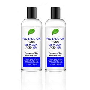 200ml Salicylic Acid/Glycolic Acid Combination Skin Peel your choice of strength% 200ml bumper pack image 4