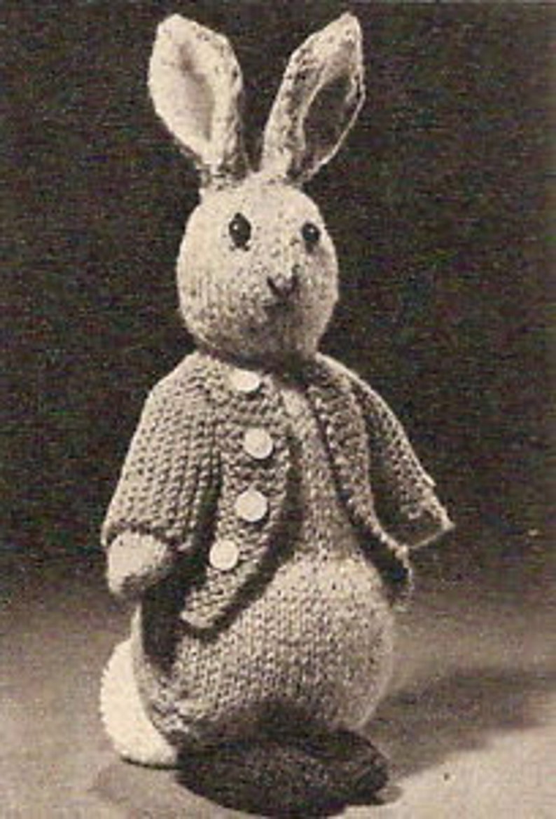 PDF Peter Rabbit Jemima Puddle Duck Knitting Patterns Rare Etsy UK