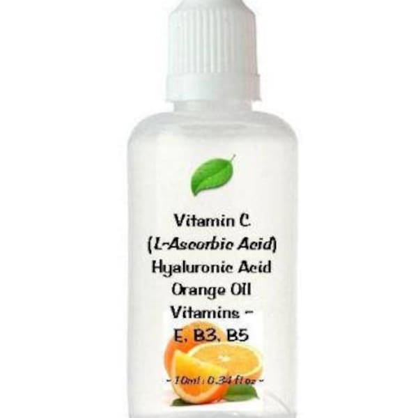 Finest Vitamin C Hyaluronic Acid Serum - L-Ascorbic Acid