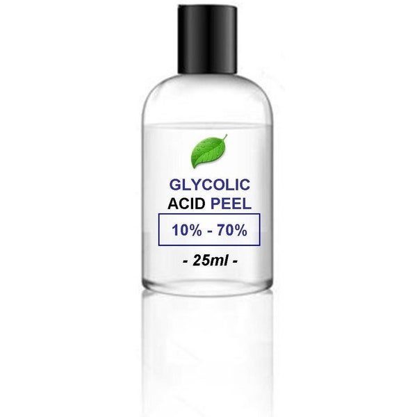 25ml Glycolic Acid AHA Skin Peel – 25ml pack - your choice of %